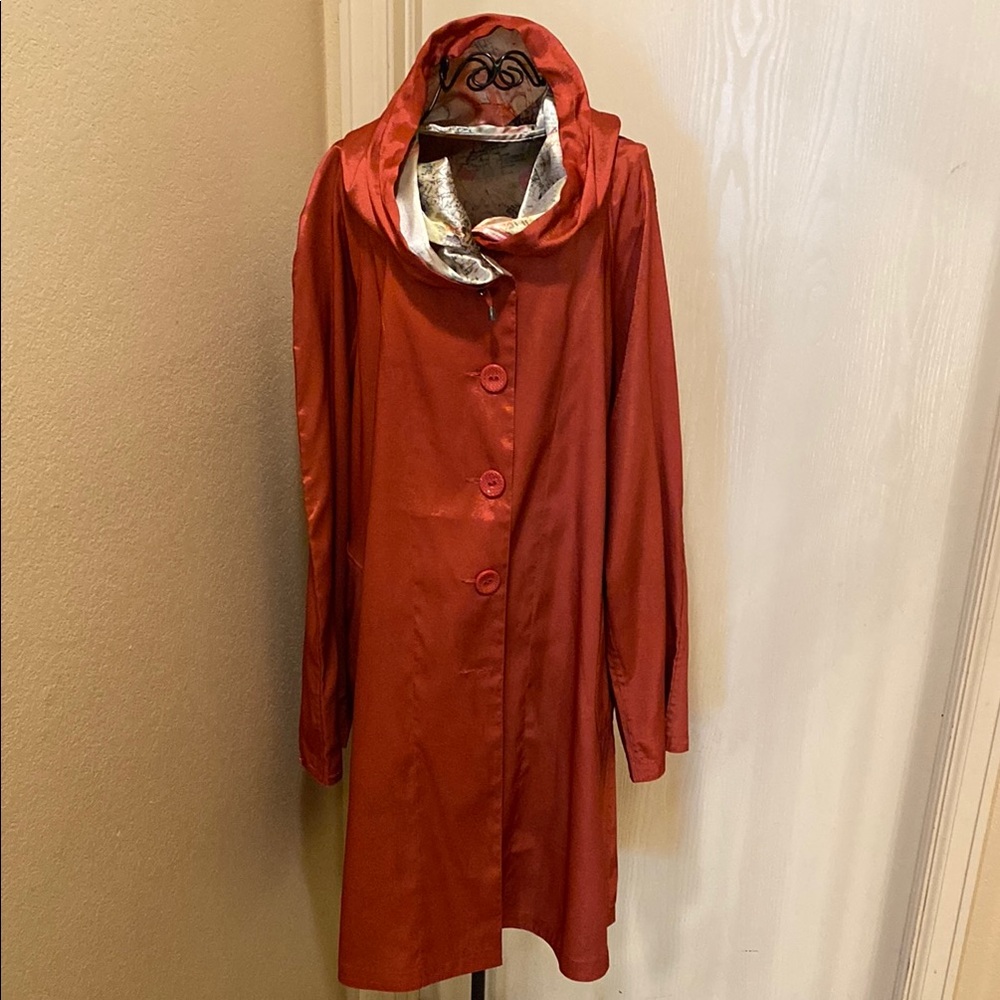 Reversible Red Women's Coat